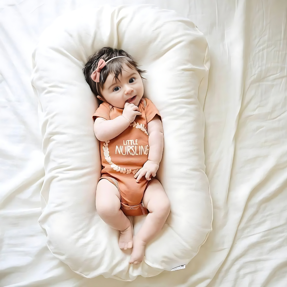 Oreiller pour bébé – Coussin doux et respirant en coton pour un usage quotidien confortable