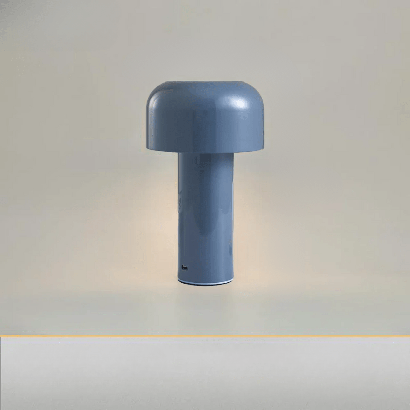 Portable USB Rechargeable Mushroom Lamp with Soft Ambient Decorative Lighting