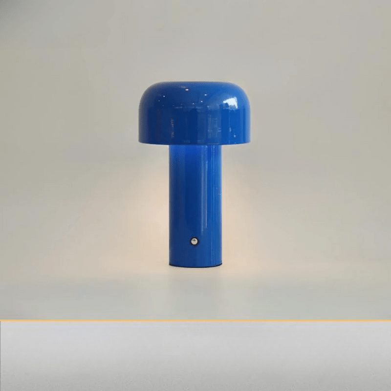 Portable USB Rechargeable Mushroom Lamp with Soft Ambient Decorative Lighting