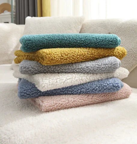 Housse de canapé – Design en polyester doux avec support antidérapant pour un confort quotidien