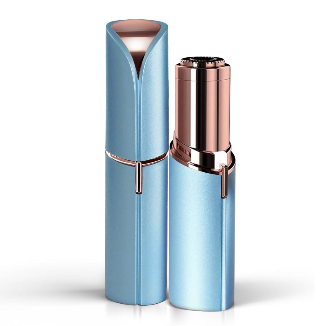 Épilateur pour poils du visage – Outil de précision doux avec tête à glissement fluide et design compact