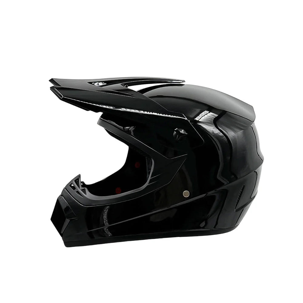 full-face motocross helmet with extended visor and reinforced chin guard Kalsten 0