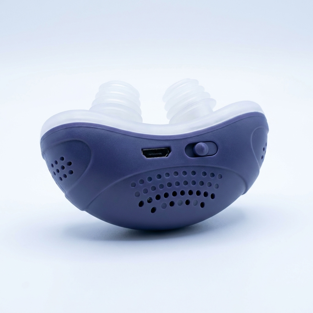 Appareil portable de flux d’air – Micro pompe à air compacte et silencieuse avec design confortable pour le nez
