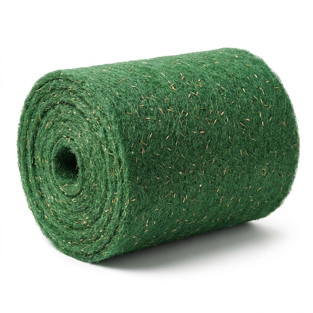 Grass Seed Mat 2-Pack – Biodegradable Rolls for Bare Patches