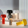 Portable USB Rechargeable Mushroom Lamp with Soft Ambient Decorative Lighting